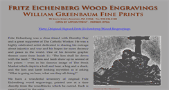 Desktop Screenshot of fritzeichenbergprints.com